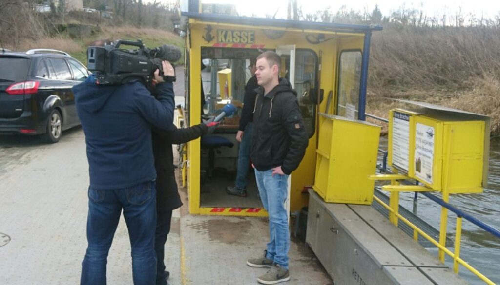 Der MDR zu Gast auf der Fähre Brachwitz